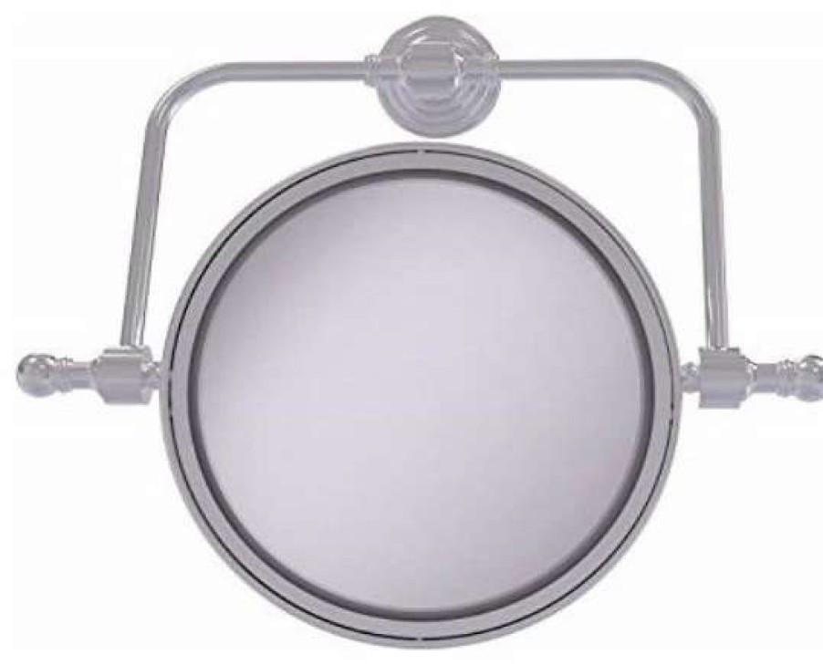 Bathroom Accessories * | Wholesale Allied Brass Rwm-4/3X Retro Wave Collection Wall Mounted Swivel 8 Inch Diameter