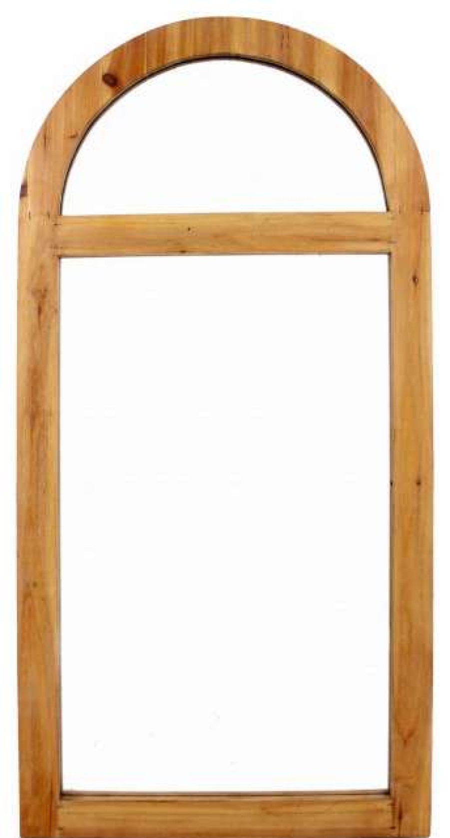 Bathroom Accessories * | Promo Homeroots Decor Rustic With Minimalist Window Frame Dressing Mirror 4.75 X 23.75 X 1.25