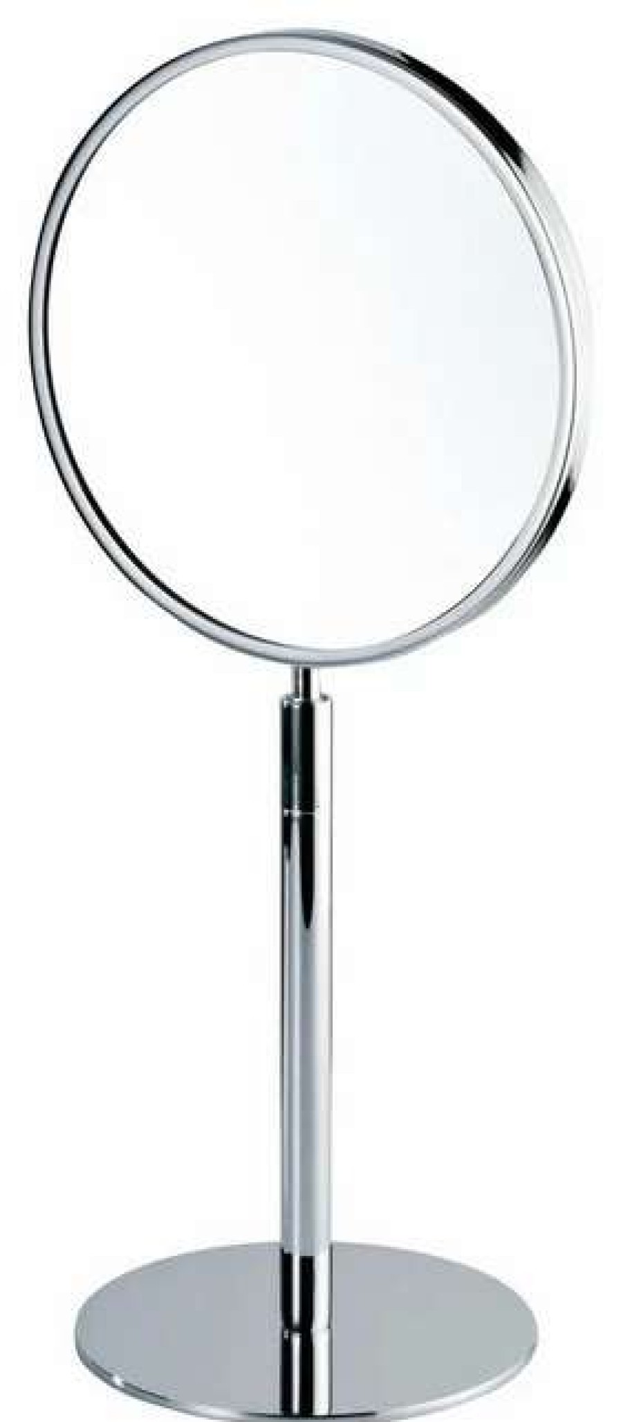 Bathroom Accessories * | Top 10 Ws Bath Collections Smile 312 Magnifying Mirror 4X