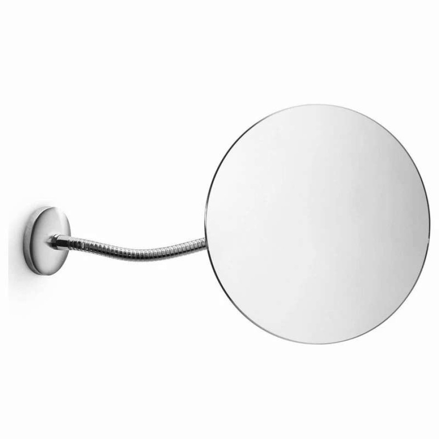 Bathroom Accessories * | Coupon Ws Bath Collections Mevedo 5591 7.1 Wall-Mounted Makeup Mirror Polished