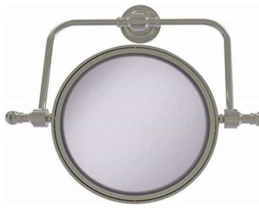 Bathroom Accessories * | Deals Allied Brass Rdm-4/2X Retro Dot Collection Wall Mounted Swivel 8 Inch Diameter W