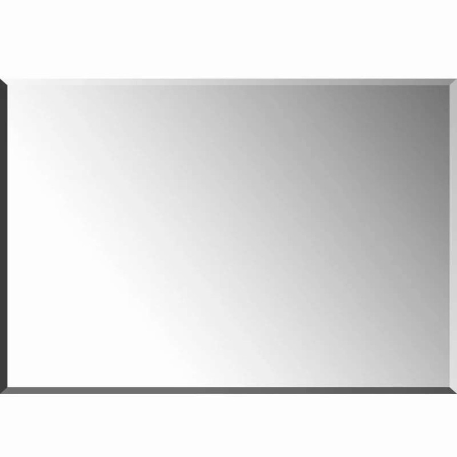 Bathroom Accessories * | Wholesale Mirrorize Canada 24 X36 Frameless Vanity Wall Mirror, No Frame Bathroom Entryway