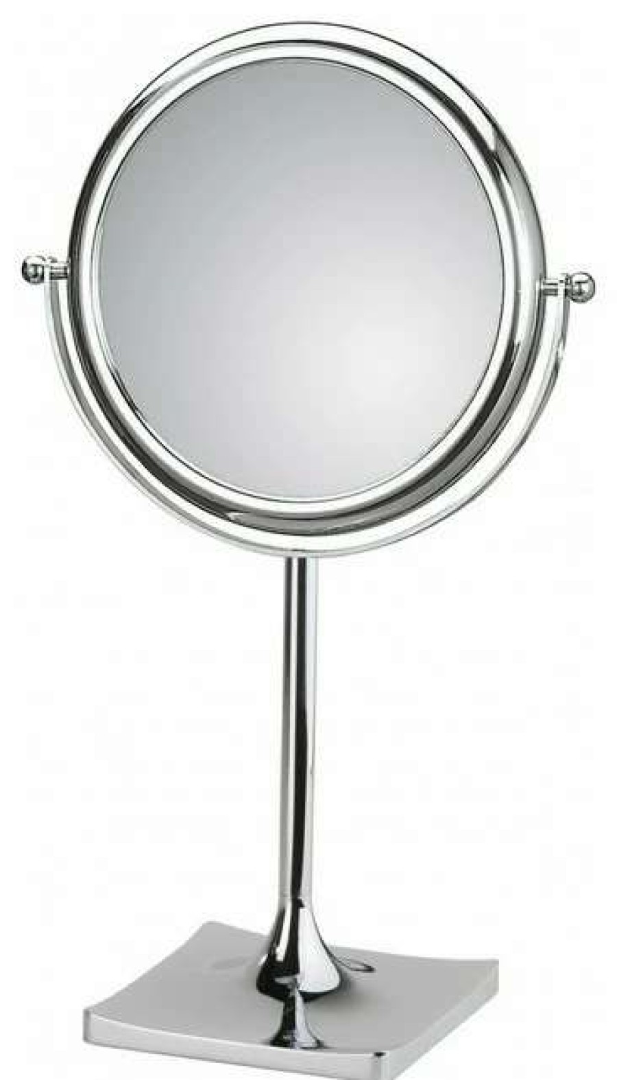 Bathroom Accessories * | Hot Sale Ws Bath Collections Doppiolo 46-1 Magnifying Mirror 3X 6X