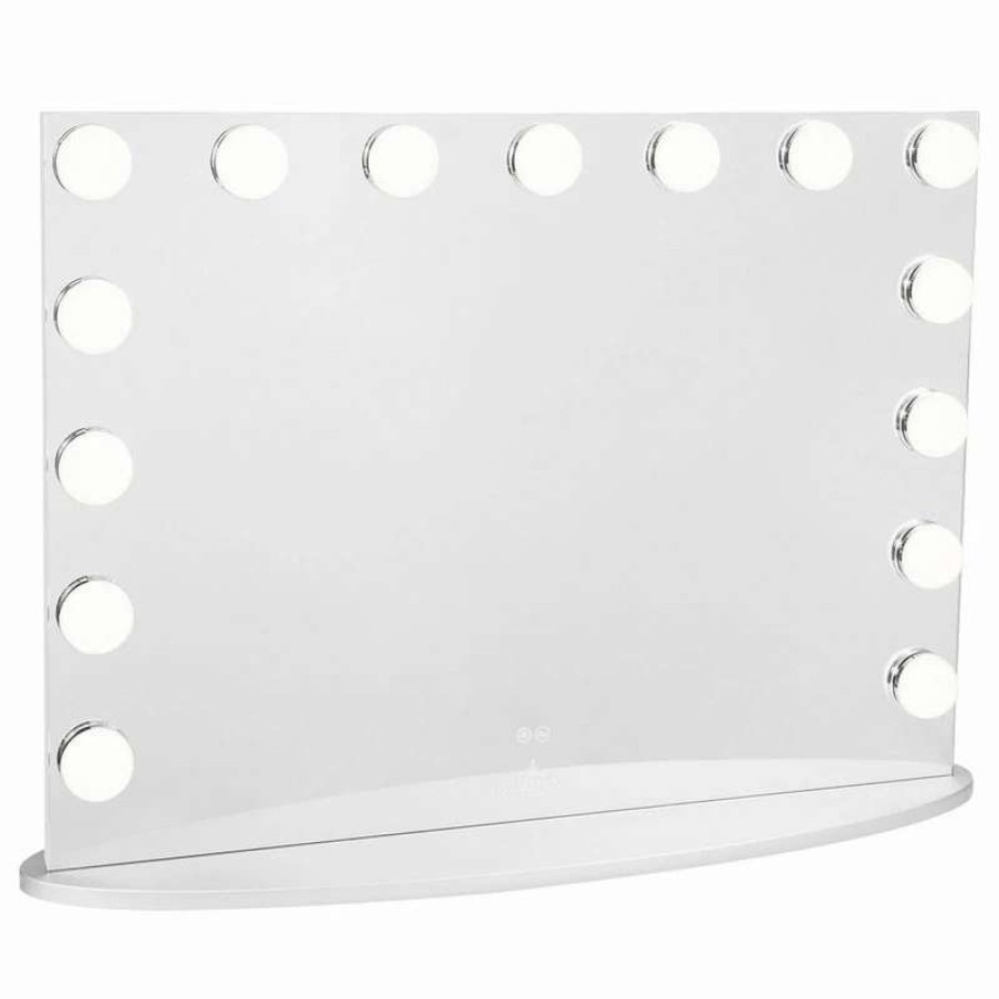 Bathroom Accessories * | Best Sale Impressions Vanity Company Brilliance Pro Vanity Mirror, Silver