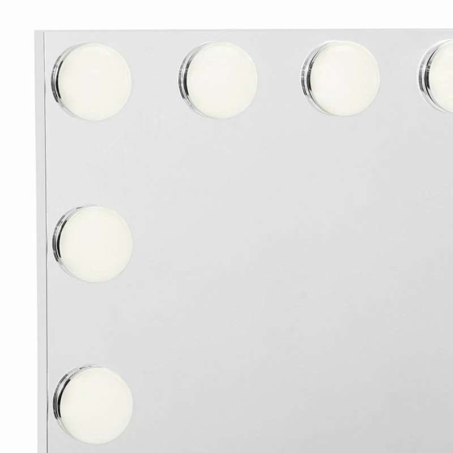 Bathroom Accessories * | Best Sale Impressions Vanity Company Brilliance Pro Vanity Mirror, Silver