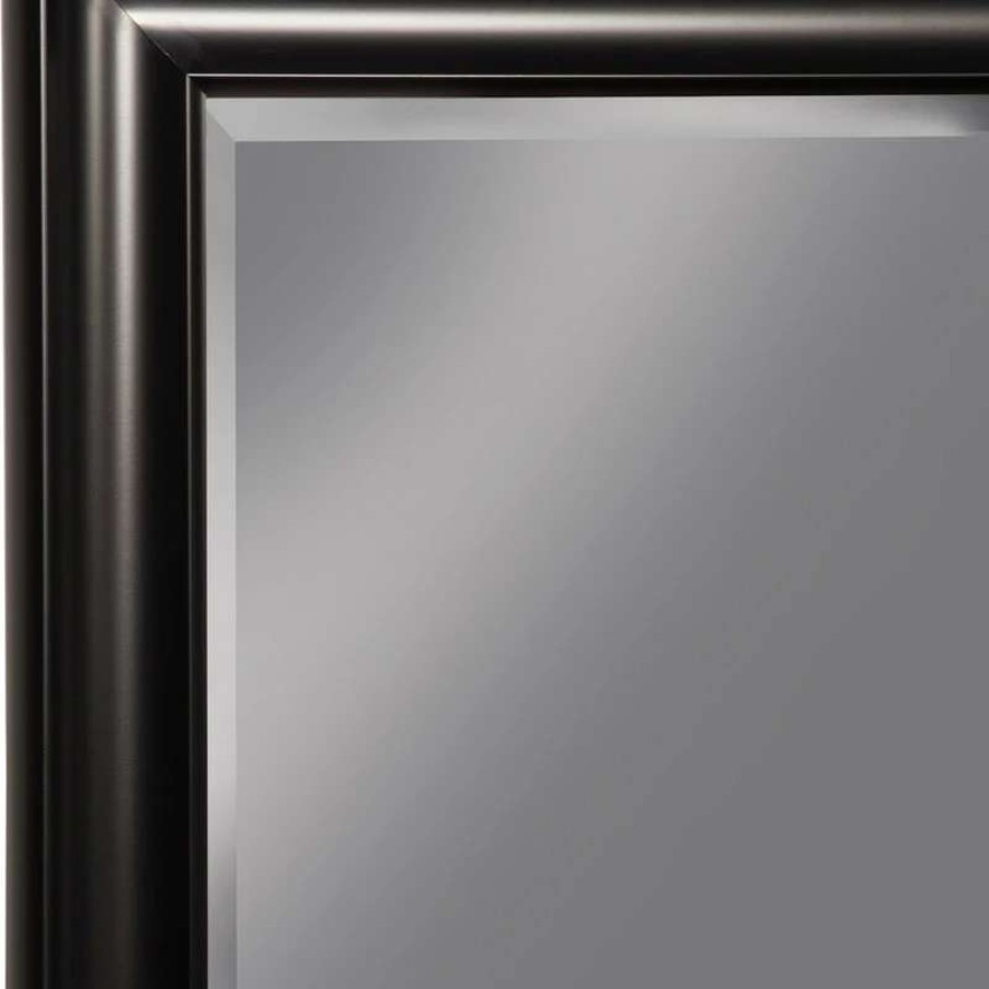 Bathroom Accessories * | Best Deal Martin Svensson Home Full Length Leaner Mirror, Black