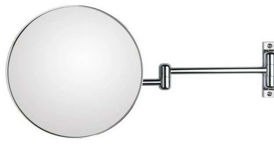 Bathroom Accessories * | Promo Ws Bath Collections Discolo 38-2 Magnifying Mirror 3X