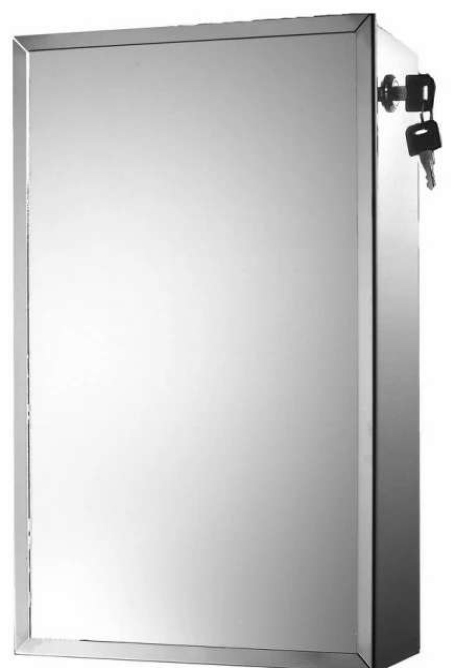 Bathroom Accessories * | New Ketcham Medicine Cabinets/Fred Silver & Company Lockable Series Medicine Cabinet, 9.75 X15.75 , Side Lock