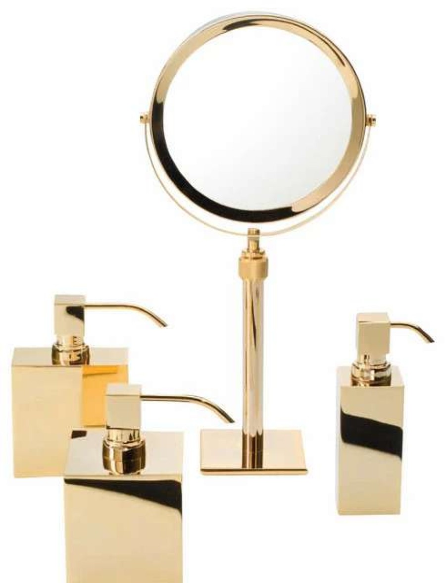 Bathroom Accessories * | Cheapest Ws Bath Collections Smile 310 Magnifying Mirror