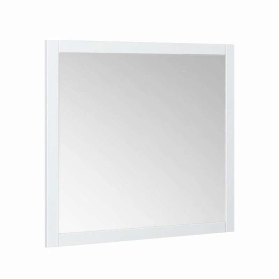 Bathroom Accessories * | Best Pirce Fresca Manchester 30 White Mirror