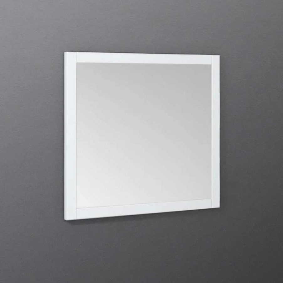 Bathroom Accessories * | Best Pirce Fresca Manchester 30 White Mirror