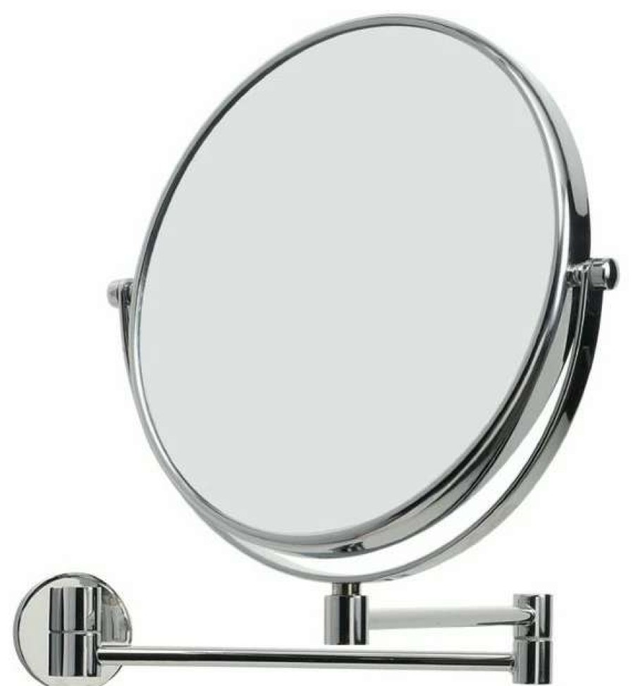 Bathroom Accessories * | Brand New Ws Bath Collections Mevedo 55852 Magnifying Mirror 3X