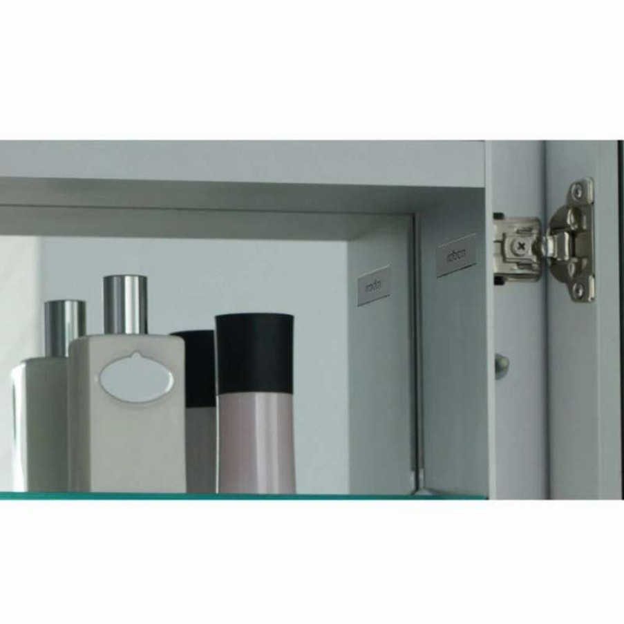 Bathroom Accessories * | Cheap Robern R3 Series Cabinet, 24 X26 X4 , Single Door, Polished Edge, Rc2426D4Fp1