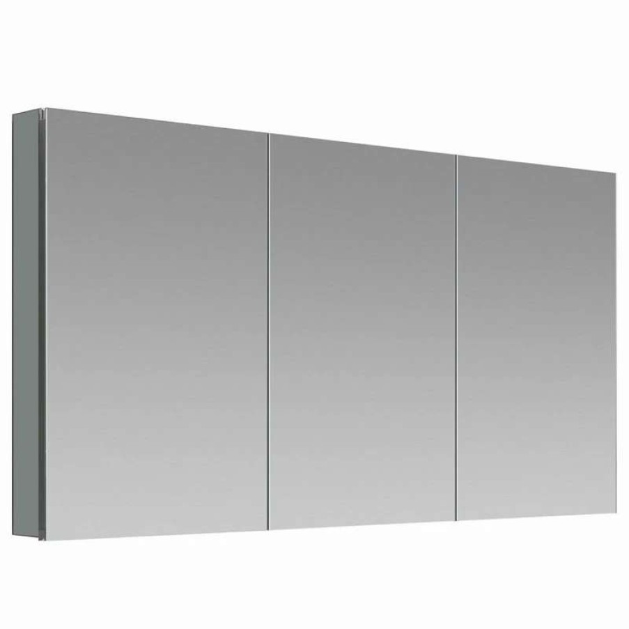 Bathroom Accessories * | Budget Aquadom Royale Bathroom Medicine Cabinet 3X Magnifying Mirror 60 X30 X5