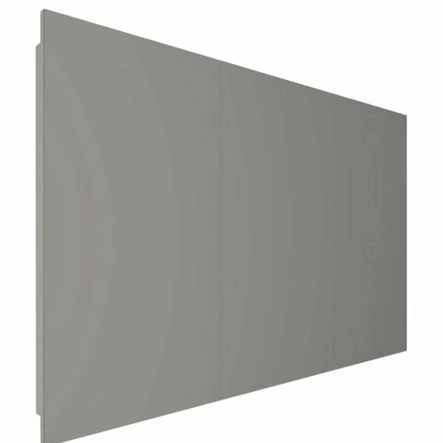 Bathroom Accessories * | Brand New Ketcham Medicine Cabinets/Fred Silver & Company Tri-View Series Partially Recessed Polished Edge Mirror Doors, 48 X30