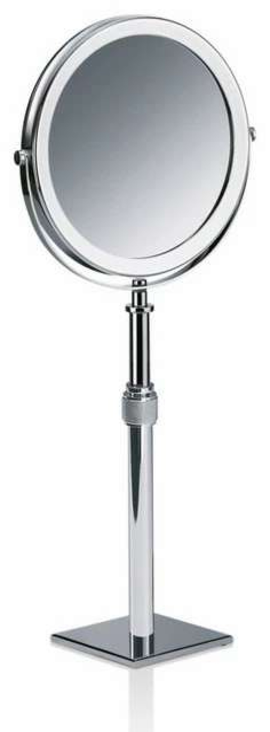 Bathroom Accessories * | Discount Modo Exclusive Smile Reversible 5X/1X Magnifying Mirror