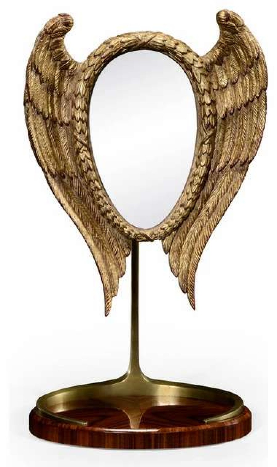 Bathroom Accessories * | Outlet Jonathan Charles Fine Furniture Classical "Winged" High Lustre Santos Dressing Mirror