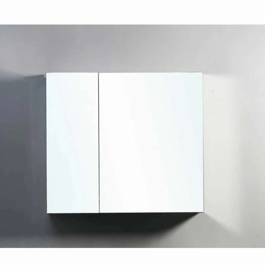 Bathroom Accessories * | Top 10 Virtu Usa Confiant 30 Medicine Cabinet In Mirror