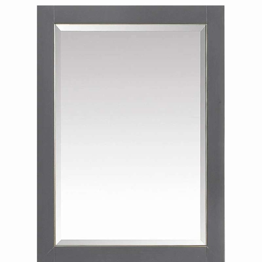 Bathroom Accessories * | Deals Avanity Corporation Avanity 170512-Mc22 Allie 22 X 28 Framed Single Door Medicine Twilight Gray