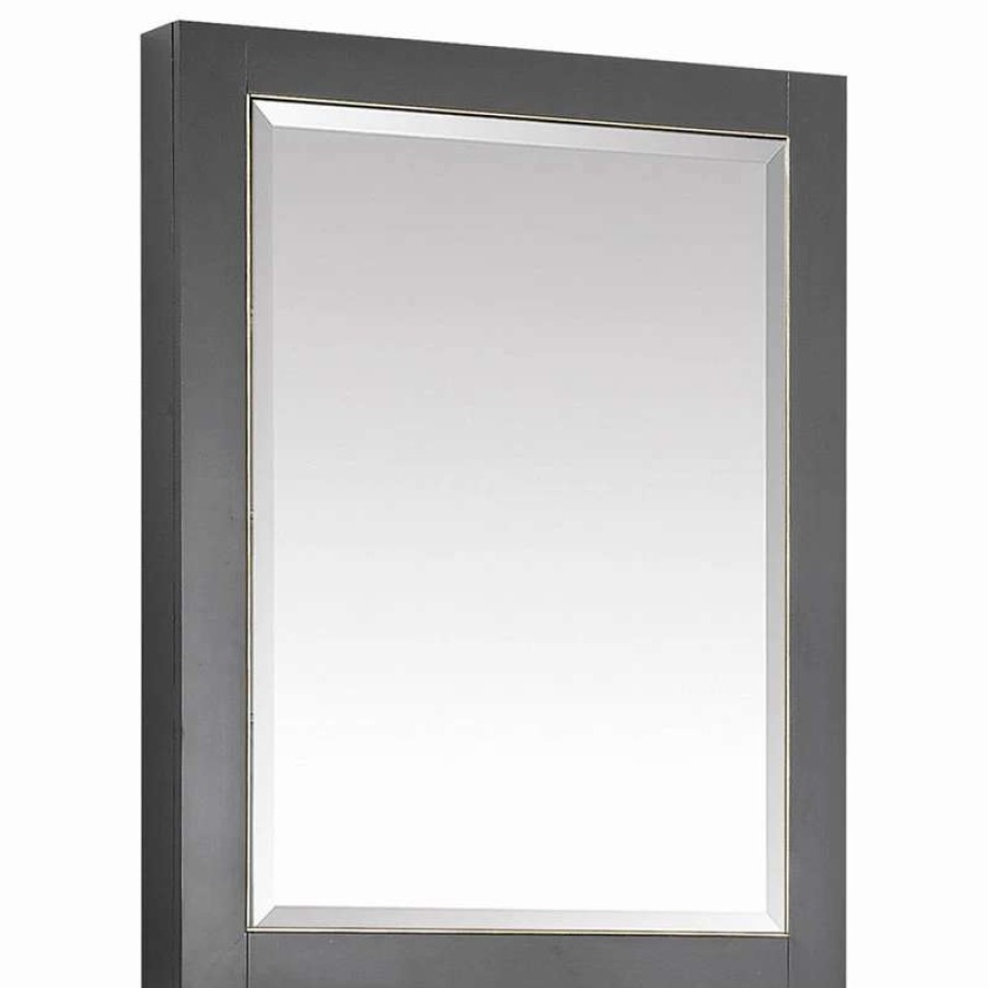 Bathroom Accessories * | Deals Avanity Corporation Avanity 170512-Mc22 Allie 22 X 28 Framed Single Door Medicine Twilight Gray