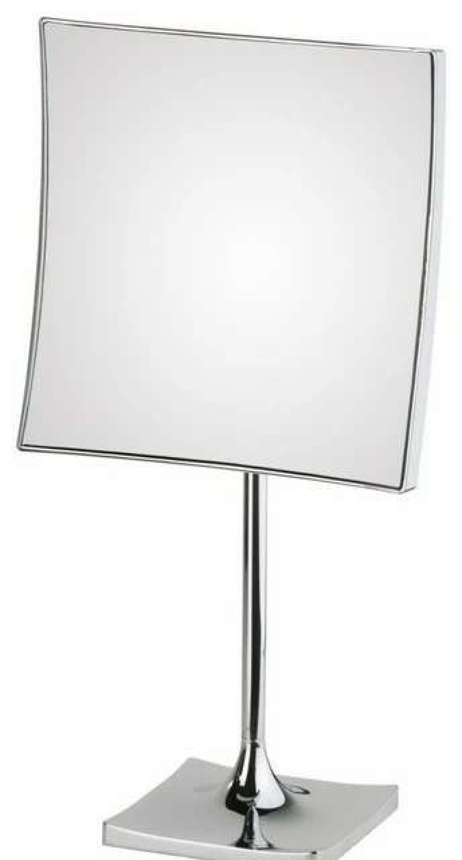 Bathroom Accessories * | Cheap Ws Bath Collections Quadrolo 64-1 Magnifying Mirror 3X