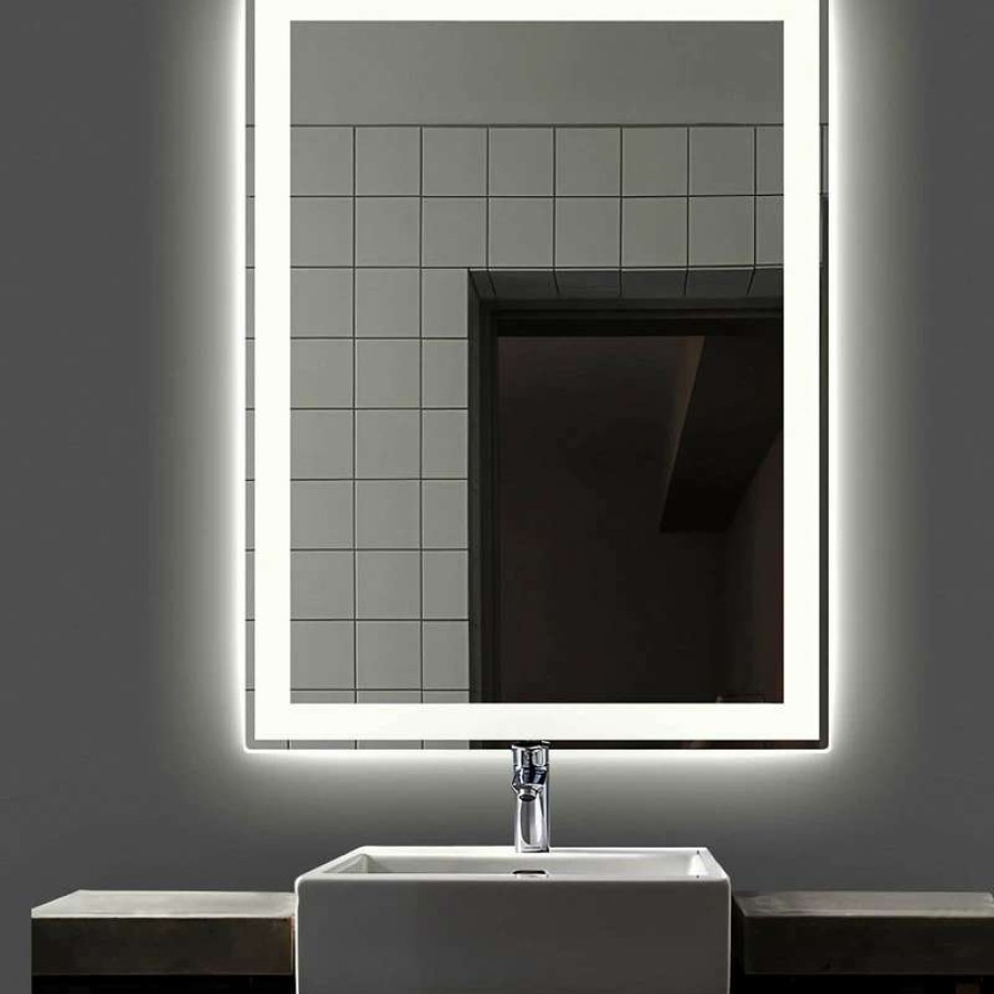 Bathroom Accessories * | Discount Ketcham Medicine Cabinets/Fred Silver & Company Radiant Series Inset Led Mirror, 24 X36 X1.75