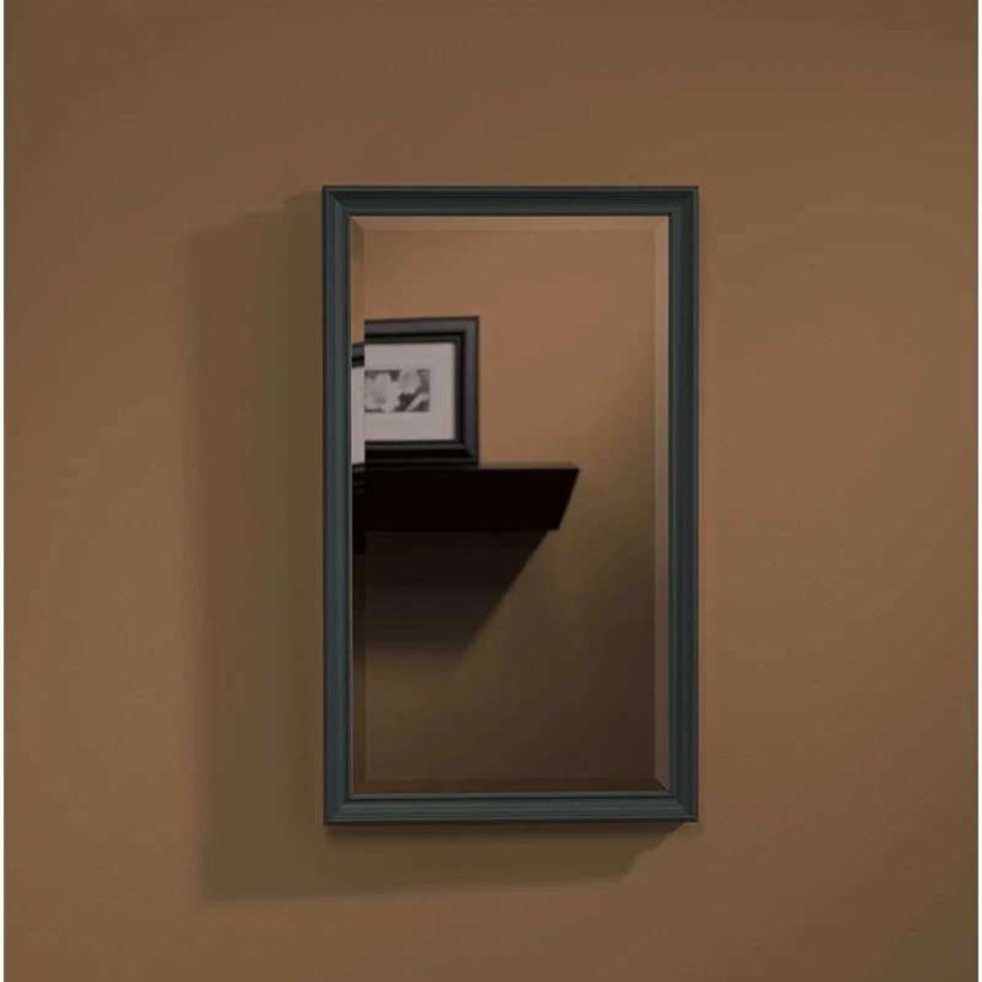 Bathroom Accessories * | Flash Sale Rangaire Studio V 15 X 25 Oil Rubbed Bronze Medicine Cabinet, Recess Mount