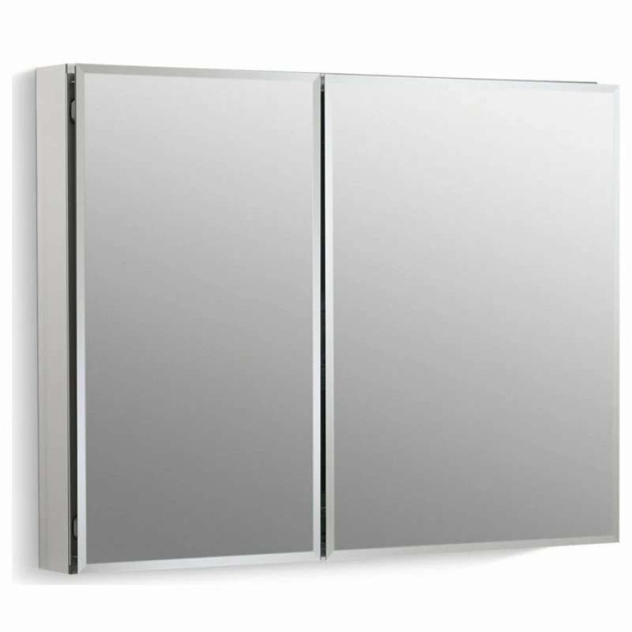 Bathroom Accessories * | Top 10 Kohler K-Cb-Clc3526Fs 35 X 26 Double Door Reversible Hinge Silver Aluminum