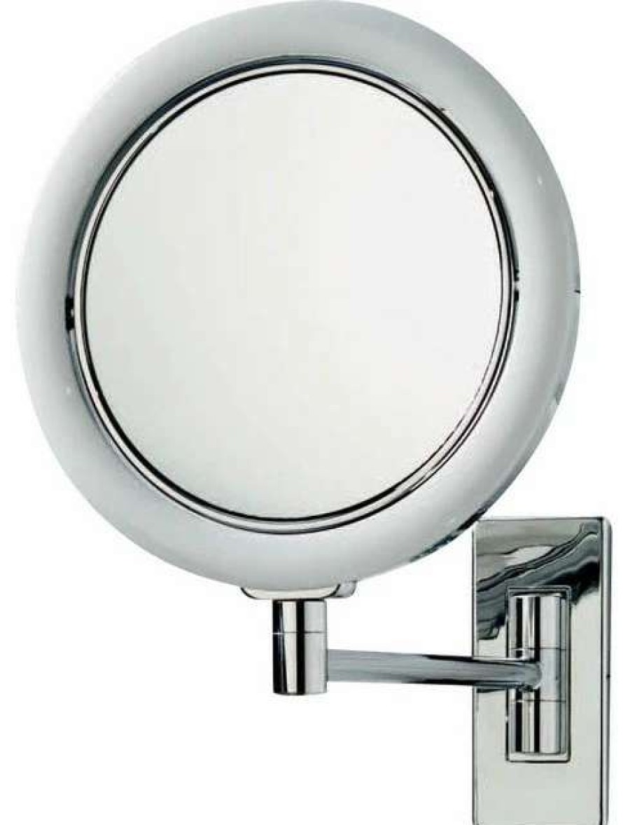 Bathroom Accessories * | Best Pirce Ws Bath Collections Smile 703 Illuminated Magnifying Mirror