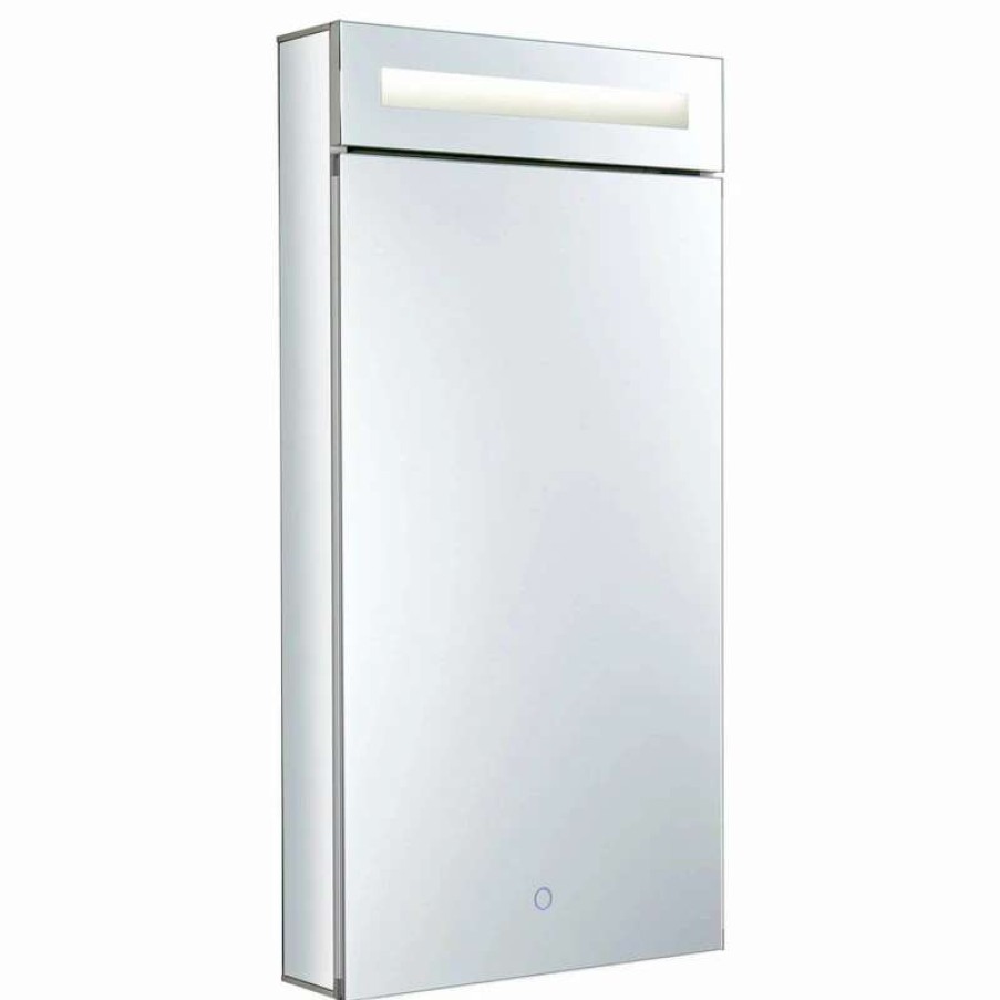 Bathroom Accessories * | Outlet Fine Fixtures Bathroom Led Medicine Cabinet, Recessed/Surface Mount, 15 X30 , Right Hand