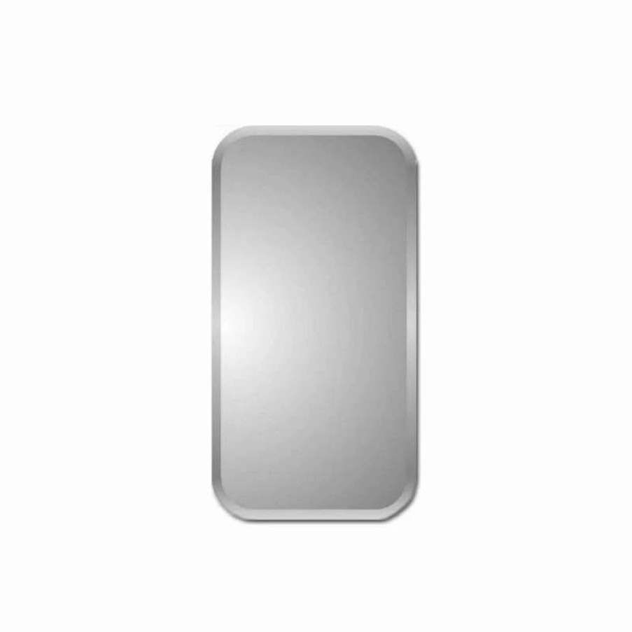 Bathroom Accessories * | Hot Sale Zaca 53-2-30 Bellatrix 30 Beveled Round Corner Medicine Cabinet