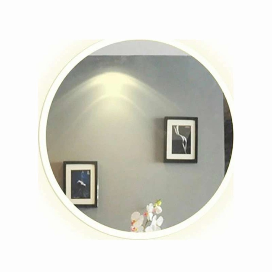 Bathroom Accessories * | Cheap Ketcham Medicine Cabinets/Fred Silver & Company Orbit Round Led Mirror, 24 X1.75