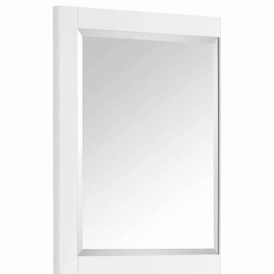 Bathroom Accessories * | Cheap Avanity Corporation Avanity 24 Mirror, White