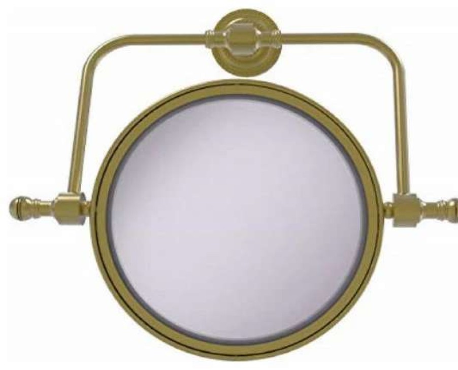 Bathroom Accessories * | Hot Sale Allied Brass Rdm-4/5X Retro Dot Collection Wall Mounted Swivel 8 Inch Diameter W